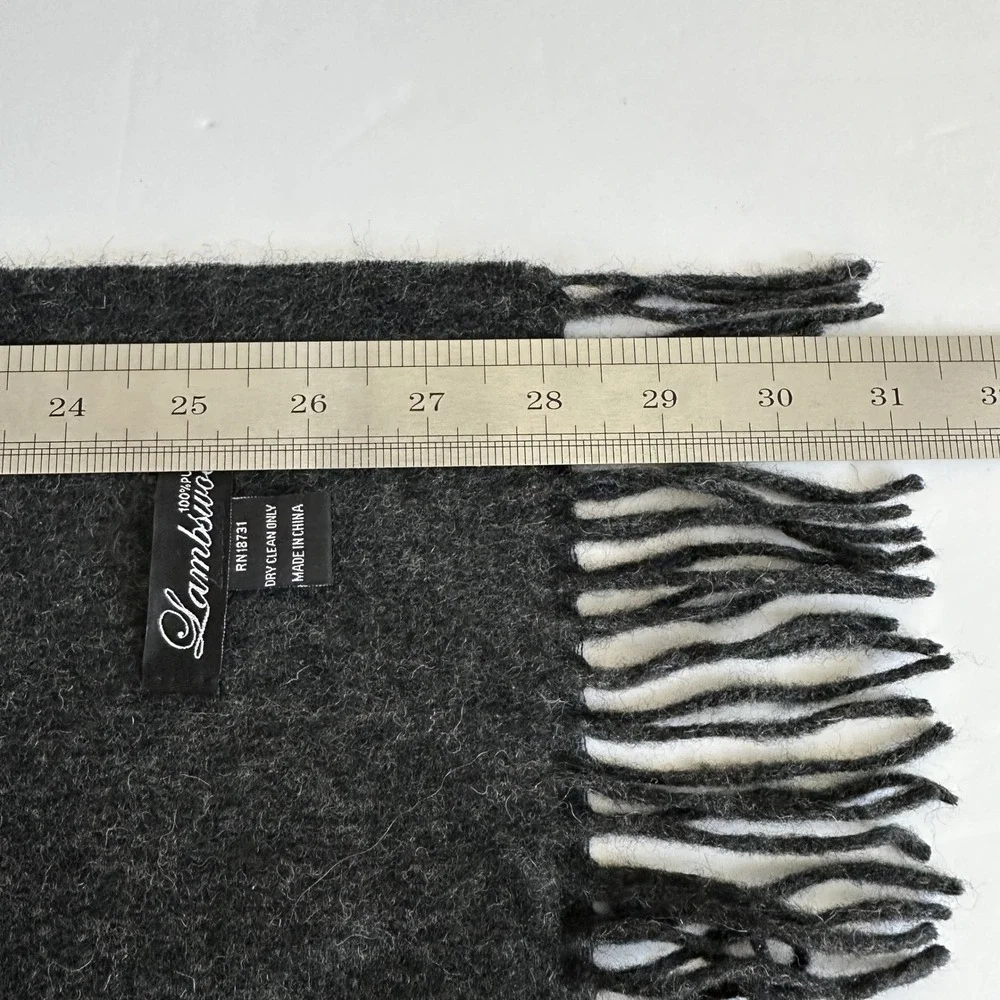Lambswool charcoal knit